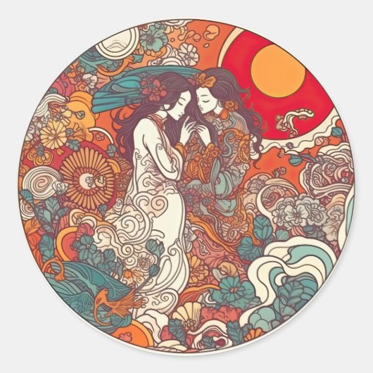 彼女の愛、彼女の方法 ラウンドシール (正面)