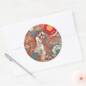 彼女の愛、彼女の方法 ラウンドシール (封筒)