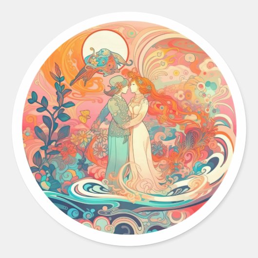 彼女の愛、彼女の方法 ラウンドシール (正面)