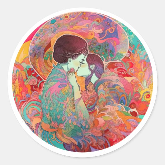 彼女の愛、彼女の方法 ラウンドシール (正面)