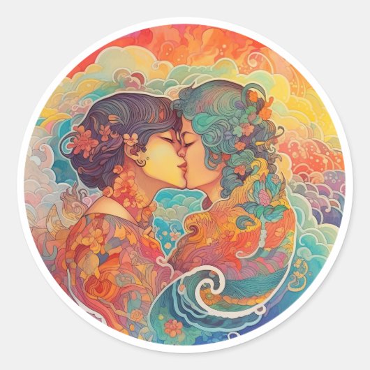 彼女の愛、彼女の方法 ラウンドシール (正面)