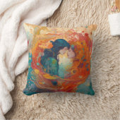 彼女の愛、彼女の方法 |レズビアンキスアールデコスタイル クッション (ブランケット)