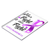 彼女の戦いは我々の戦いルパス認識度 ノートブック (左側)