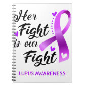 彼女の戦いは我々の戦いルパス認識度 ノートブック (正面)