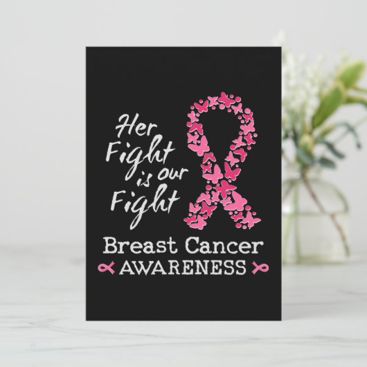 彼女の戦いは我々の戦い乳がん認識度 招待状