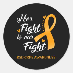 彼女の戦いは我々の戦いRsd Crps認識度 ラウンドシール