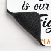 彼女の戦いは私たちのファイト白血病認識度 マウスパッド (コーナー)