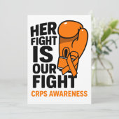 彼女の戦いは私たちの戦いCRPSサポート 招待状 (スタンド正面)
