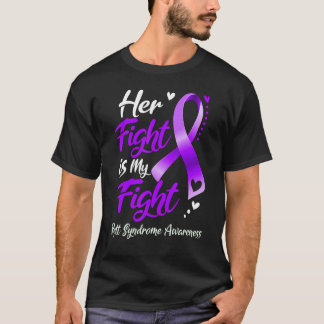 彼女の戦いは私のファイトレット症候群認識度 Tシャツ