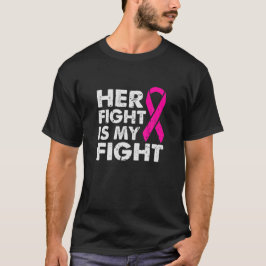 彼女の戦いは私の乳がん認識度Surv Tシャツ