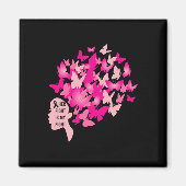 彼女の戦いは私の乳カッコいいがん認識度 マグネット (正面)