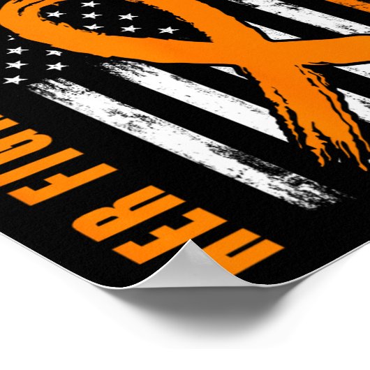 彼女の戦いは私の友人最高の白血病のアウェネ ポスター (角)