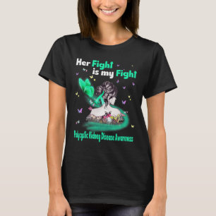 彼女の戦いは私の多嚢胞性腎疾患Aw Tシャツ