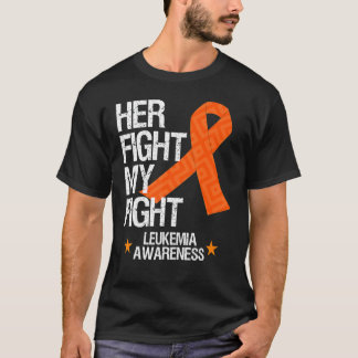 彼女の戦いは私の女性白血病の認識度の力だ Tシャツ