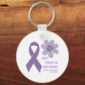 彼女の戦いは私の家庭内暴力認識度 キーホルダー (正面)