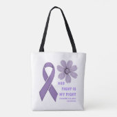 彼女の戦いは私の家庭内暴力認識度 トートバッグ (裏面)