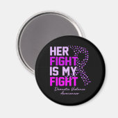 彼女の戦いは私の家庭内暴力認識度 マグネット (正面/裏面)