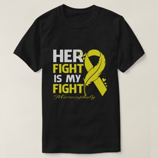 彼女の戦いは私の小頭羽の戦いだ Tシャツ (デザイン正面)