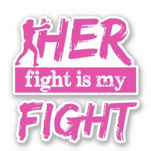 彼女の戦いは私の戦いだ シール (正面)