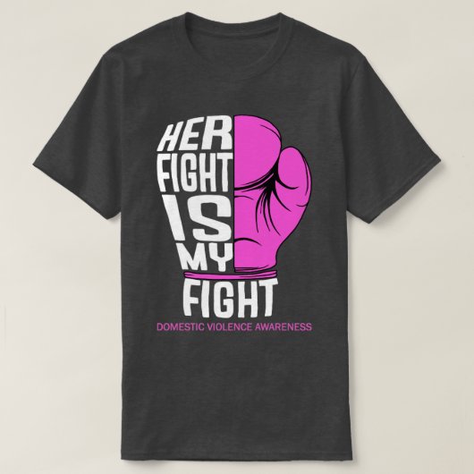 彼女の戦いは私の戦いだ Tシャツ (デザイン正面)