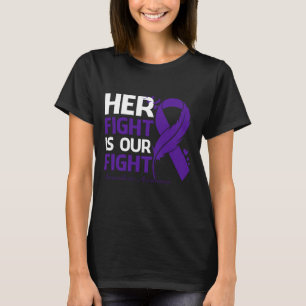 彼女の戦いは私の戦いサルコイドーシス認識度リ Tシャツ