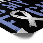 彼女の戦いは私の戦いパーキンソン認識度月 ポスター (角)