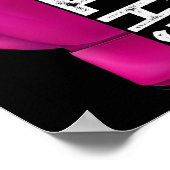 彼女の戦いは私の戦いピンクのボクシング手袋 ポスター (角)