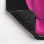 彼女の戦いは私の戦いピンクのボクシング手袋 マウスパッド (コーナー)