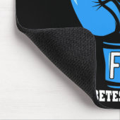 彼女の戦いは私の戦いボクシンググローブ糖尿病アワレン マウスパッド (コーナー)