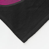 彼女の戦いは私の戦いボクシング手袋乳がん フリースブランケット (角)