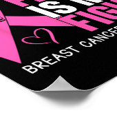 彼女の戦いは私の戦い乳がん待っている ポスター (角)