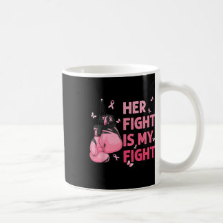 彼女の戦いは私の戦い乳がん認識度Supp コーヒーマグカップ