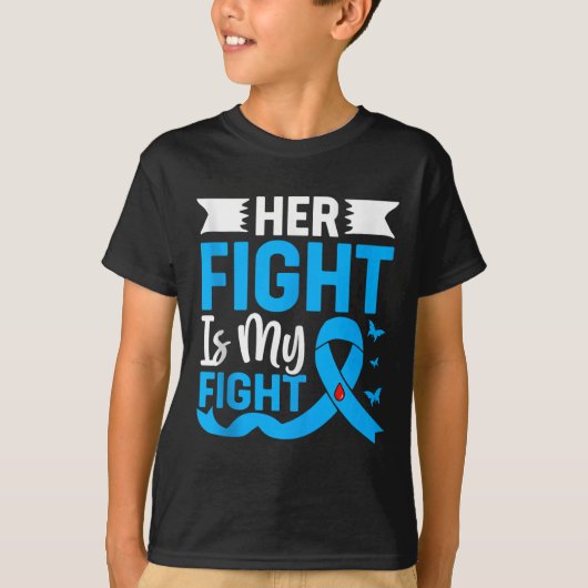彼女の戦いは私の戦い戦車トップ Tシャツ (正面)