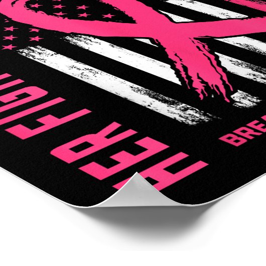 彼女の戦いは私の戦い私の衣服ピンクの妹の胸Ca ポスター (角)