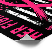 彼女の戦いは私の戦い私の衣服ピンクの妻の胸カンク ポスター (角)