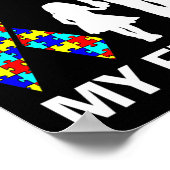 彼女の戦いは私の戦い自閉症意識パパ娘 ポスター (角)