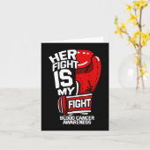 彼女の戦いは私の戦い血液がん液体腫瘍Re カード (黄色い花)