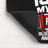 彼女の戦いは私の戦い血液がん液体腫瘍Re マウスパッド (コーナー)