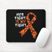 彼女の戦いは私の戦い認識度白血病サポート マウスパッド (マウス)