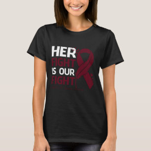 彼女の戦いは私の戦い鎌状赤血球貧血を認識 Tシャツ