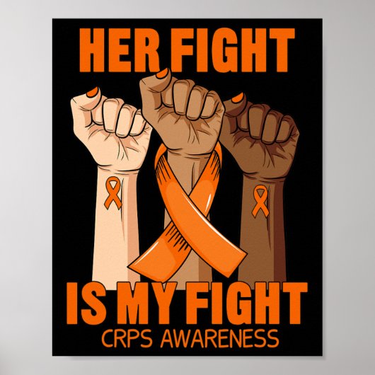 彼女の戦いは私の戦いCrps認識度Rsd Orange Ri ポスター (正面)