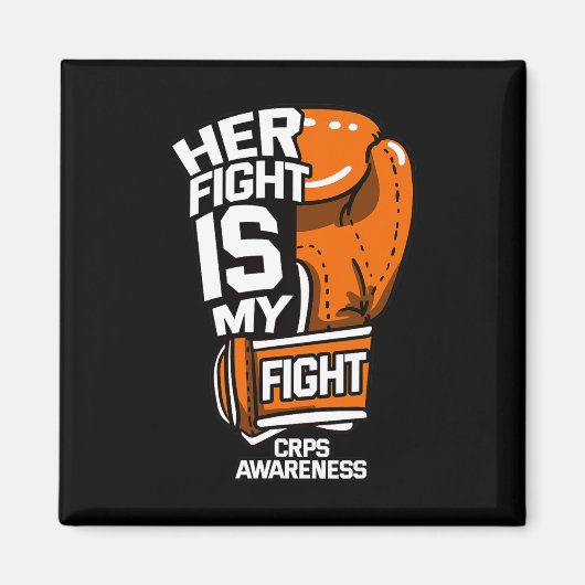 彼女の戦いは私の戦いCrps認識度Rsd Orange Ri マグネット (正面)