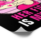 彼女の戦いは私の戦いRosie Riveter乳がん ポスター (角)