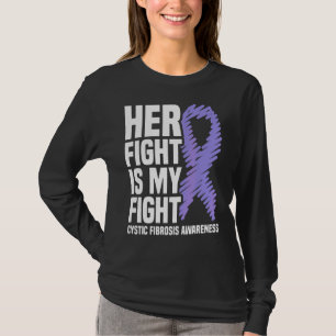 彼女の戦いは私の肺高血圧症の戦いを認識 Tシャツ