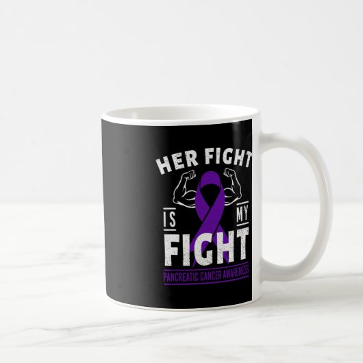彼女の戦いは私の膵臓がん認識度 コーヒーマグカップ (右)