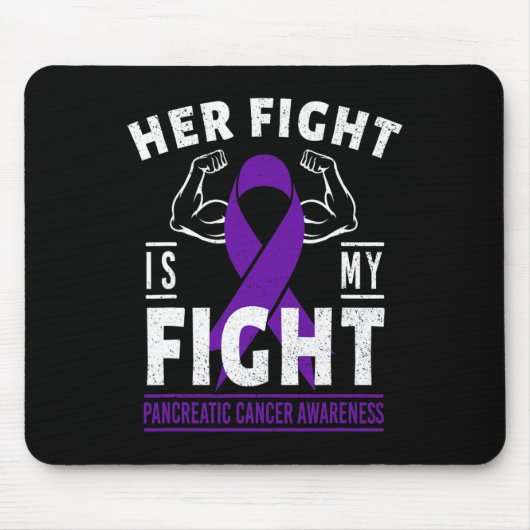 彼女の戦いは私の膵臓がん認識度 マウスパッド (正面)