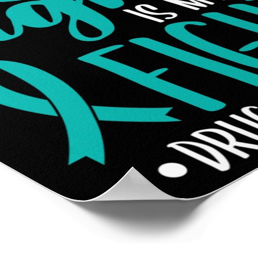 彼女の戦いは私の薬物中毒認識度 ポスター (角)