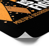 彼女の戦いをサポート多発性硬化症アワル ポスター (角)