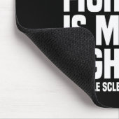 彼女の戦い私の戦い多発性硬化症認識度 マウスパッド (コーナー)