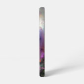 彼女の手の中の花を称賛する女の子 SAMSUNG GALAXYケース (左側面)